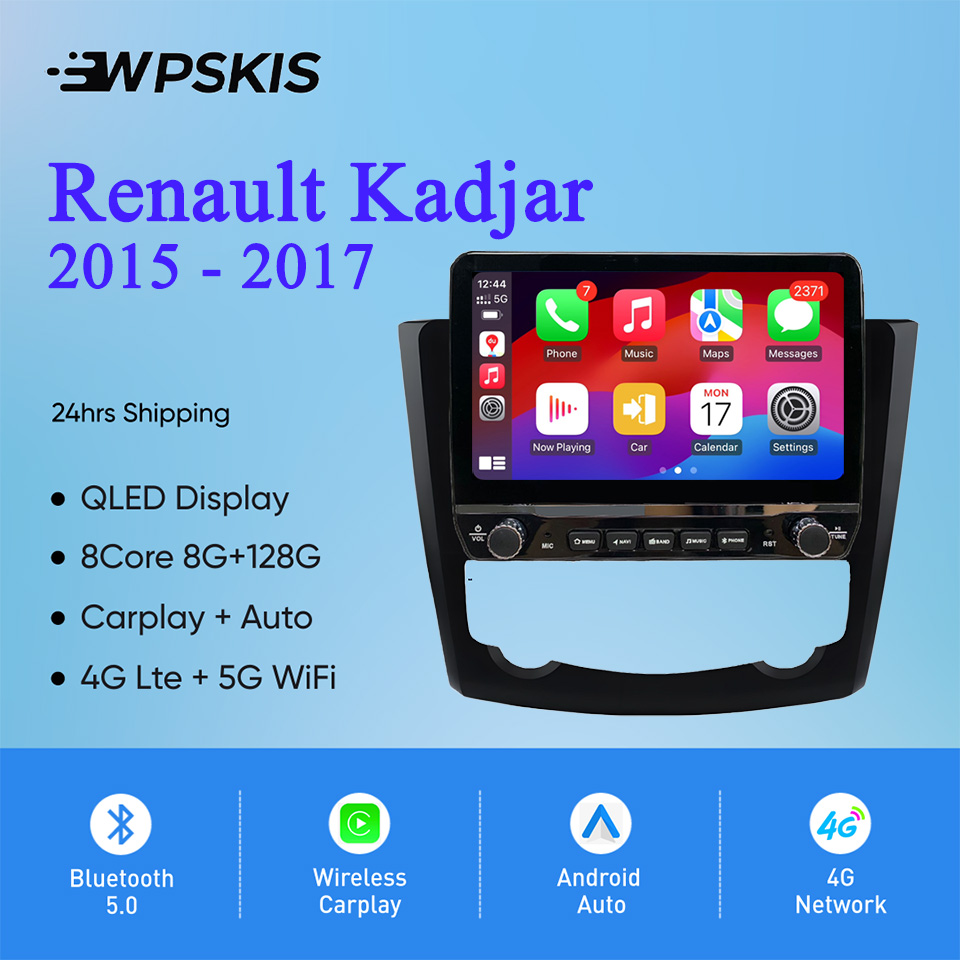 Audio Music India - Android 14 8G + 128G Autoradioวิดีโอเสียงเพลงเครื่องเล่นมัลติมีเดียสําหรับRenault