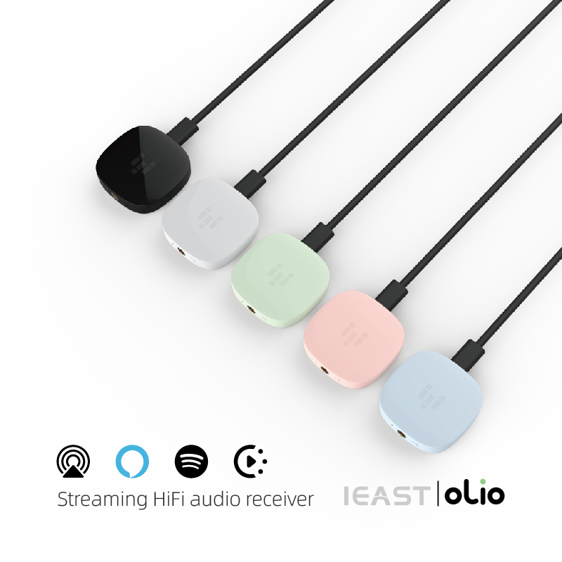 Audio Music Google - โอเลโอ แอร์เพลย์ 2 เครื่องรับสัญญาณเสียงไร้สาย ไวไฟ บลูทูธ