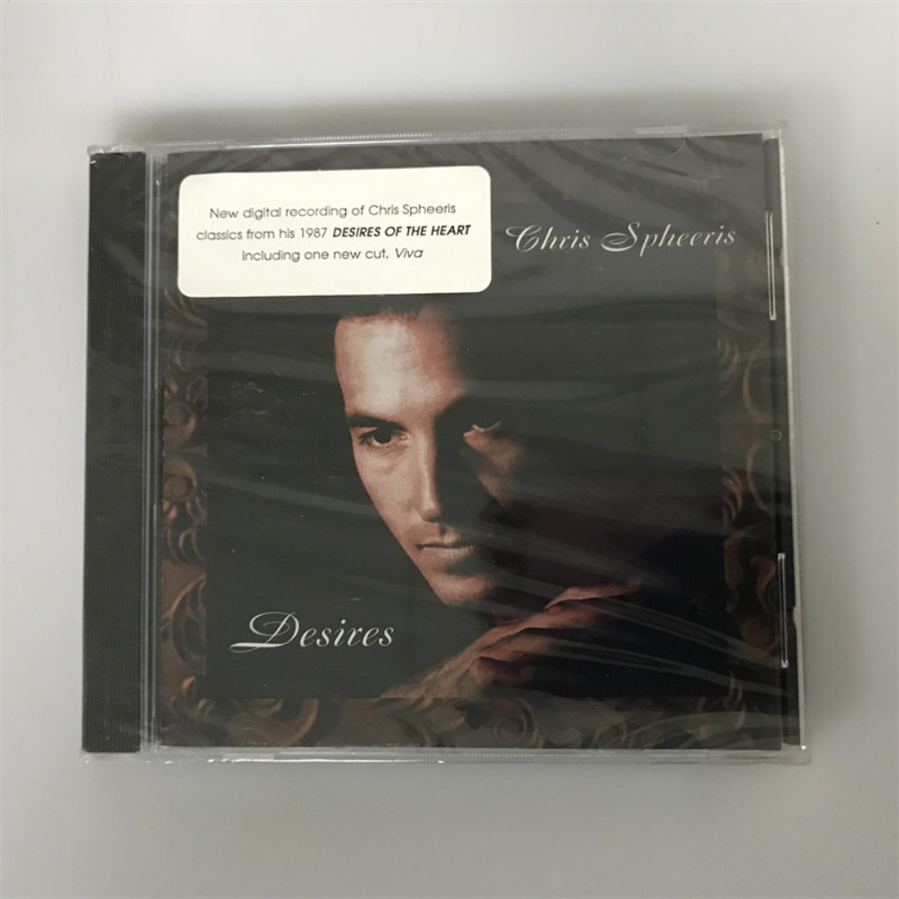 Audio And Music - ซีดี 'Desires' ของคริส สปีริส แผ่นเพลงสำหรับนักสะสม อัลบั้มเพลงทางกายภาพ