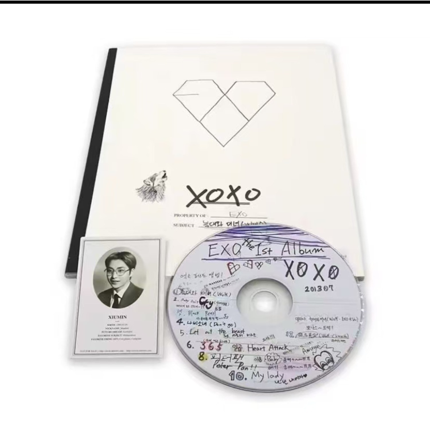 Audio And Music - ซีดีเพลงป๊อปเกาหลีพร้อมการ์ดรูปภาพสะสม หนังสือภาพวาดลายเส้น แพ็คเกจเพลงป๊อปแบบสะสมได้