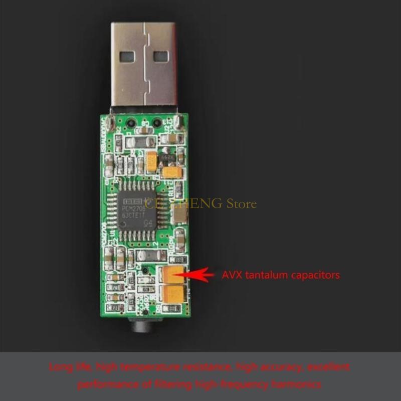 Headphone Amplifier Dac - E56B Professional การ์ดเสียง USB อะแดปเตอร์ DAC