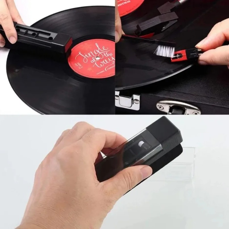 ชุดแปรงทำความสะอาดแผ่นเสียงไวน - Audio Music Remover Free บทวิจารณ์และราคา