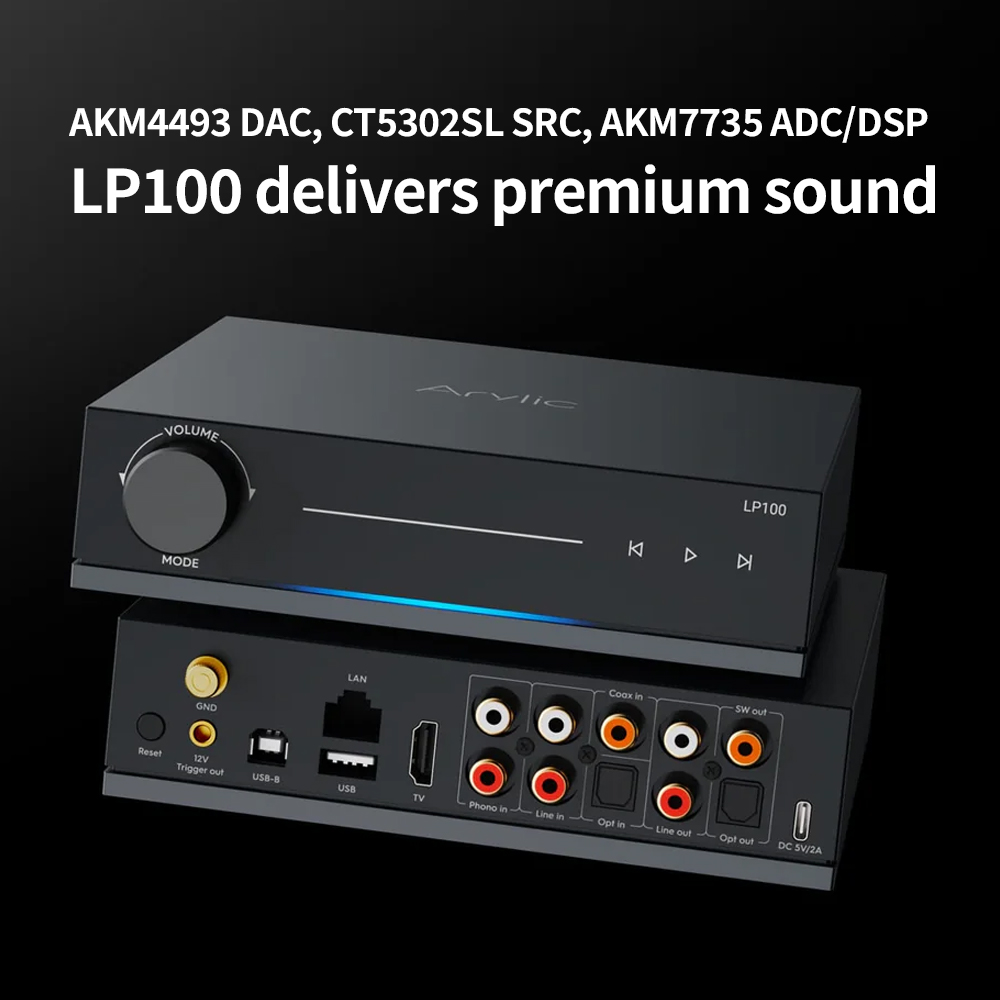 อะริลิค LP100 เครื่องสตรีมเพลง - Audio Music Google บทวิจารณ์และราคา