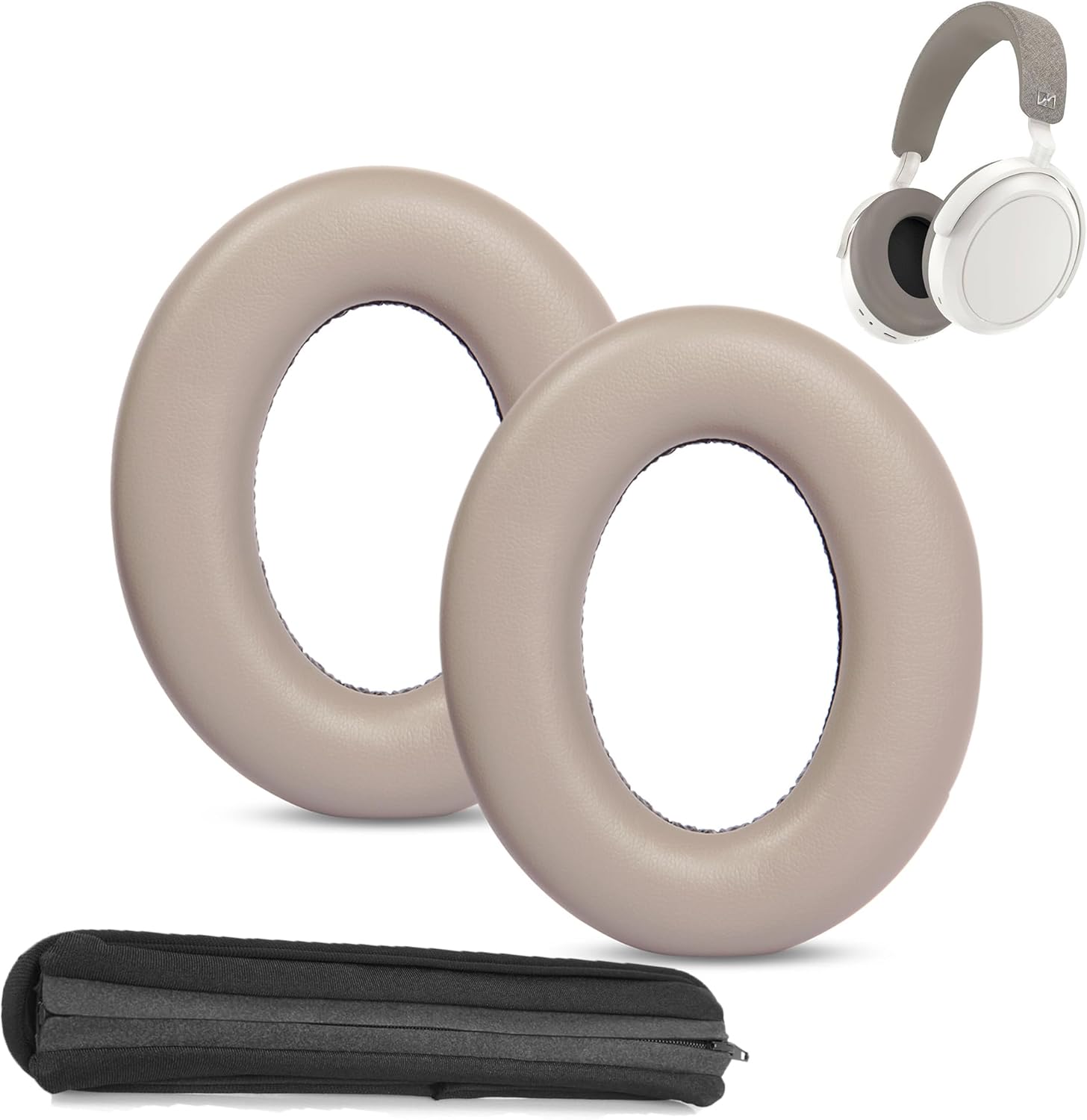 แผ่นรองหูฟังแบบนุ่มพร้อมสายคาด - Sennheiser Headphone Momentum 4 บทวิจารณ์และราคา