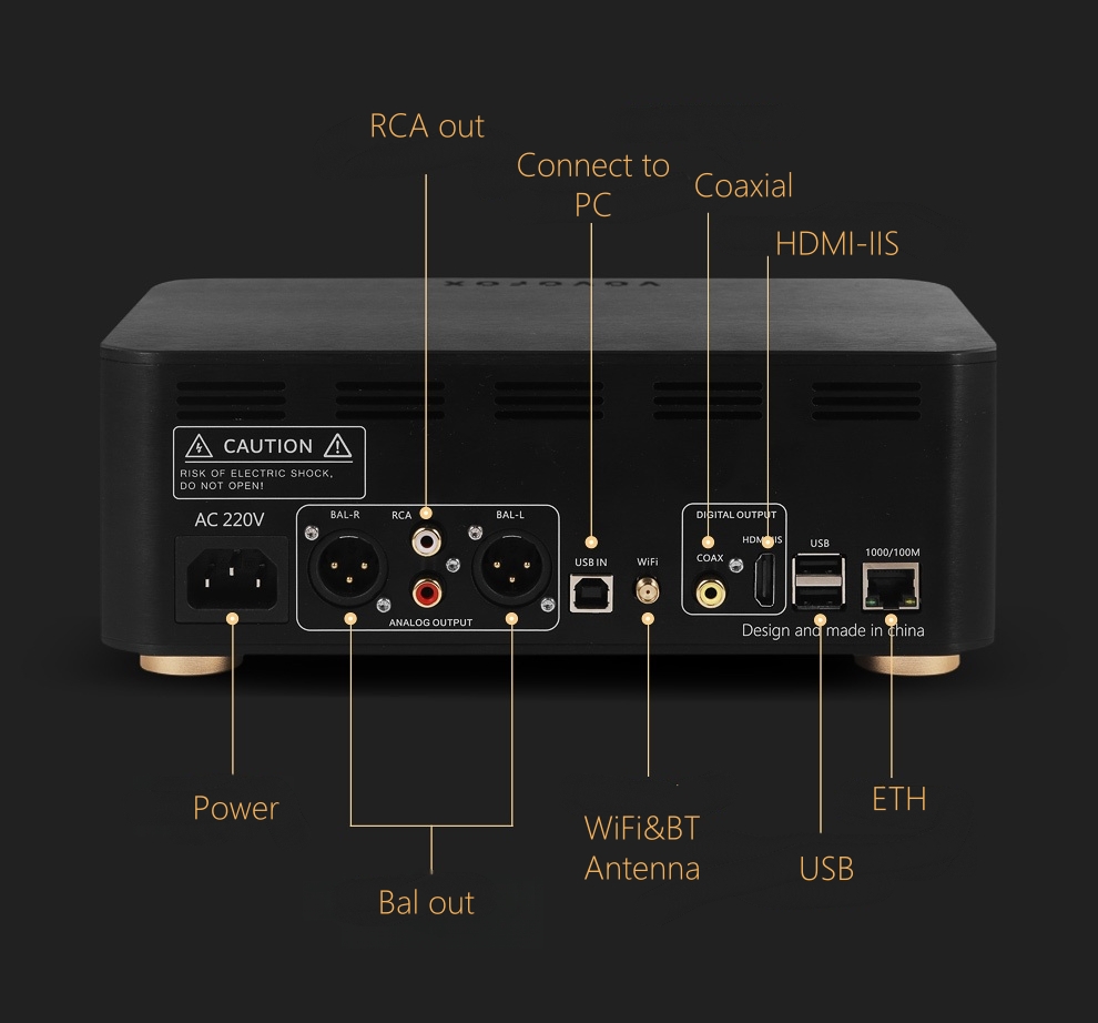 VOVOFOX-HiFi AP05S เครื่องเล่น - Audio Music Free Mp3 บทวิจารณ์และราคา